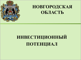 诺夫哥罗德州投资潜力与项目
